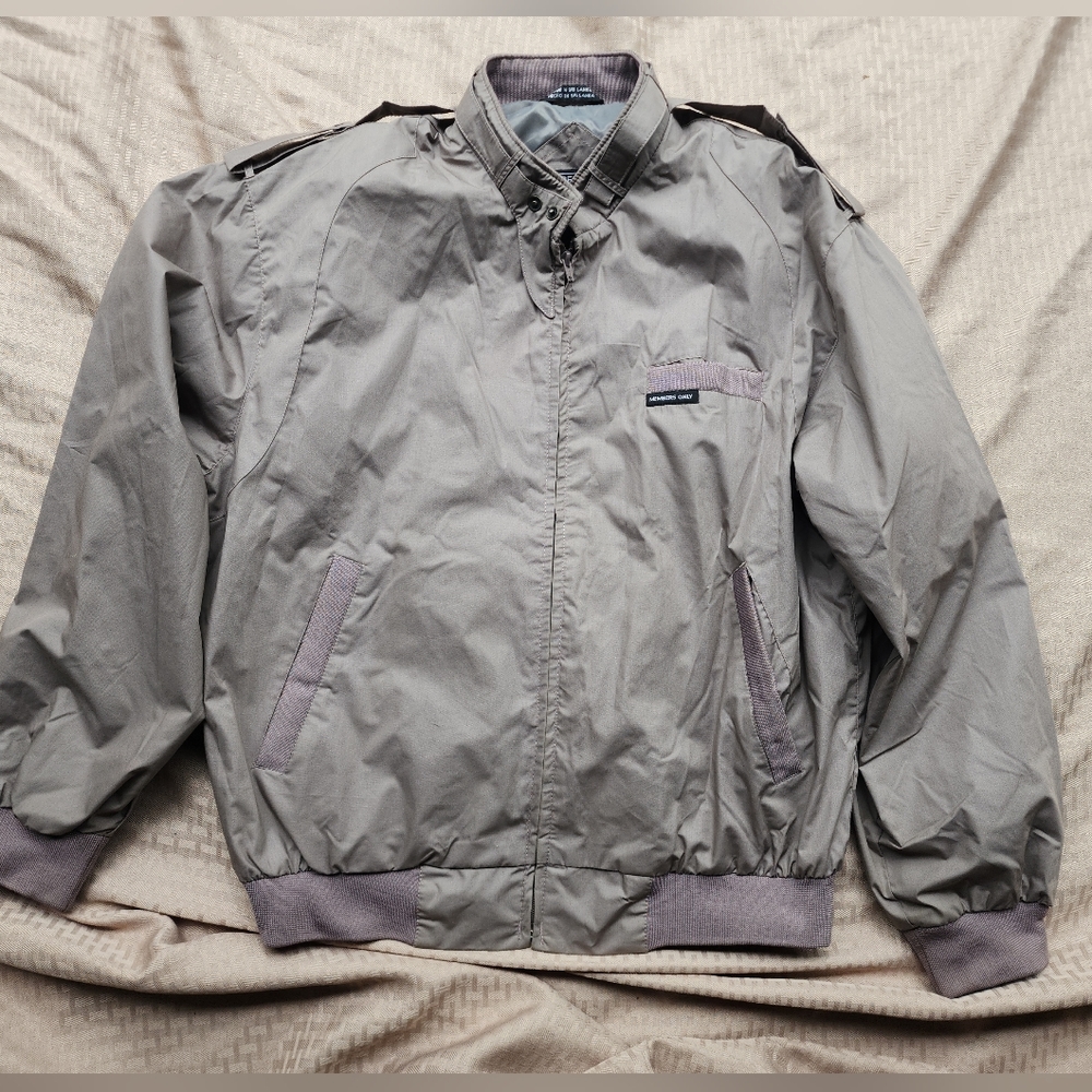 Members Only Bomber Jacket Size S Classic Racer Jacket